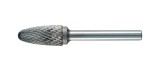 Frässtift RBF D.3mm Kopf-L.12mm Schaft-D.3mm HM Verz.Normal,fein TECWERK