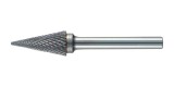 Frässtift SKM Ø 6 mm Kopf-L.13 mm Schaft-Ø 3 mm HM Verz.Normal,fein TECWERK