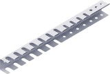 Werkzeughalter-Leiste L.360mm weiß 2 Hak.ELEMENT SYSTEM | 2 Stück