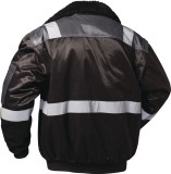 Kombipilotenjacke 4 in 1 Kirkenes Gr.XL schwarz/grau NORWAY