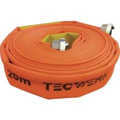 Bau-/Industrieschlauch ID 75mm L.20m leuchtorange Rl.TECWERK