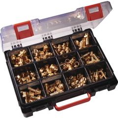 Sortimentsbox Messingdrehteile 120-tlg.TECWERK