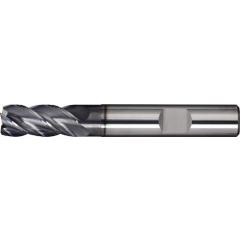 Schaftfräser DIN 6527L INOX HPC D.10mm VHM TiAlN HB Z.4 lang TECWERK