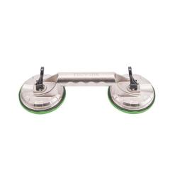 Saugheber Trgf.80kg Kopf-D.118mm 2 Köpfe Alu TECWERK