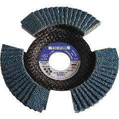 Fächerscheibe D.125mm K.60 kon.INOX/Stahl ZK TECWERK | 10 Stück