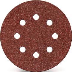 Haftschleifscheibe GLS 1 150mm K.240 f.HO/Metall Korund Lochanzahl 8+1 TECWERK | 25 Stück