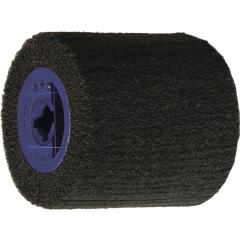 Satinierwalze Vlies 80 coarse braun Ø110xB100mm 19mm TECWERK