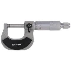 Bügelmessschraube DIN 863/1 0-25mm Spindel-D.6,5mm TECWERK