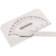 Spiralbohrerschleiflehre m.verstellb.Winkel v.30Grad-160Grad TECWERK