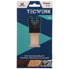 Tauchsägeblätter B.32mm Eintauch-T.42mm 1 St.Univ.TECWERK