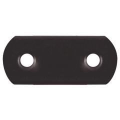 Flachverb.L.37mm B.16mm S.1,5mm STA schwarz ku.-besch.GAH | 100 Stück