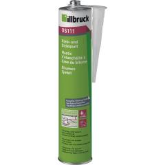 Kleb- u.Dichtstoff OS111 schwarz 400g Kartusche ILLBRUCK | 24 Stück