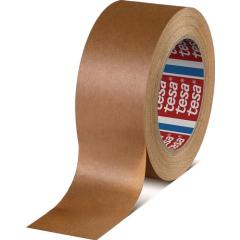 Verpackungsklebeband Papier tesa® 60408 chamois L.50m B.50mm TESA | 6 Stück