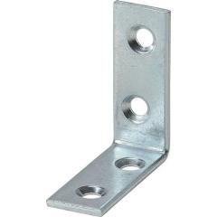 Stuhlwinkel L.40x40mm B.15mm S.2mm STA blau verz.VORMANN | 100 Stück