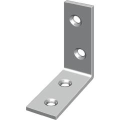 Stuhlwinkel L.75mm B.18mm S.2mm Fe blau chroma.HOHAGE | 100 Stück