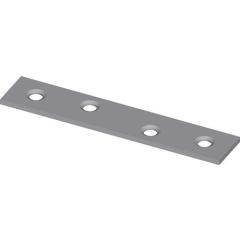 Verbindungsblech L.80mm B.15mm S.2,0mm VA blau chroma.HOHAGE | 50 Stück