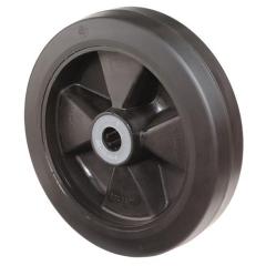 Ersatzrad D.200mm Trgf.400kg Elastikgummi schwarz