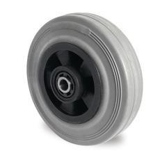 Ersatzrad D.160mm Trgf.135kg VG grau Achs-D.12mm Nabenl.59mm TECWERK