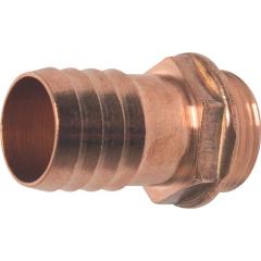 Schlauchtü.MS Schl.-Gr.20mm AG 3/4 Zoll PROFEC | 10 Stück