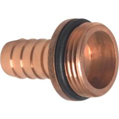 Schlauchtü.MS Schl.-Gr.25mm AG 1 Zoll O-Ring PROFEC | 10 Stück