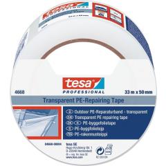 Folienreparaturband tesaband® 4668 transp.L.33m B.50mm Rl.TESA | 18 Stück