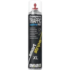 Bodenmarkierspray Traffic Extra Paint XL 750ml rot AMPERE | 6 Stück