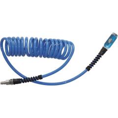 Spiralschlauchset ID 8mm AD 12mm L.7,5m Sicherheitskuppl.DN 7,4 EWO