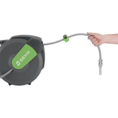 Wandschlauchbox K25 B.26cm T.62cm Kunststoff,PVC,MS GEKA