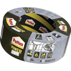 Gewebeband Power-Tape silber-grau L.50m B.50mm Rl.PATTEX