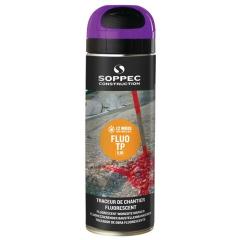 Baustellenmarkierspray FLUO TP neonviolett 500ml Spraydose SOPPEC | 12 Stück