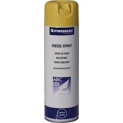 Kreidespray gelb 500ml Spraydose TECWERK | 6 Stück