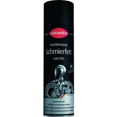Hochl.Schmierfett m.PTFE hellbraun NSF H2 500 ml Spraydose CARAMBA | 6 Stück
