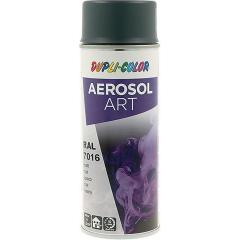 Buntlackspray AEROSOL Art grau ma RAL 7016 400ml Spraydose | 6 Stück