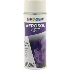 Buntlackspray AEROSOL Art reinweiss glänzend RAL 9010 400ml Spraydose | 6 Stück