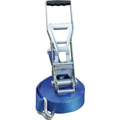 Zurrgurt DIN EN 12195-2 L.8m B.50mm m.Langhebelr.+Spitzh.LC U 5000 daN PROMAT