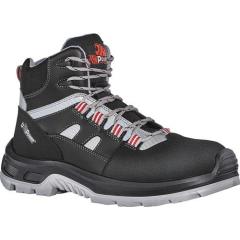 Sicherheitsstiefel Cross Gr.43 W.11 schwarz/grau/rot S3S FO SR EN ISO 20345:2022