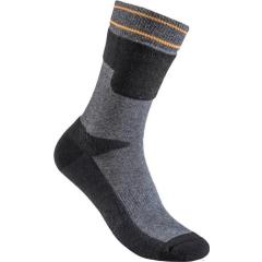 Funktionssocke Dibbersen Gr.47-50 schwarz/grau FELDTMANN