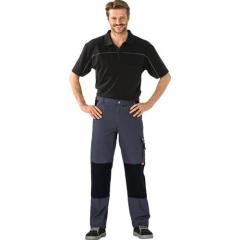 Bundhose Canvas 320 Gr.48 grau/schwarz PLANAM