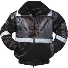 Kombipilotenjacke 4 in 1 Kirkenes Gr.L schwarz/grau NORWAY