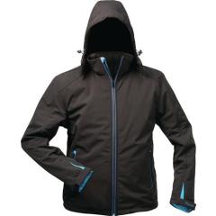 Wintersoftshelljacke Uranos Gr.XXXL schwarz/blau ELYSEE