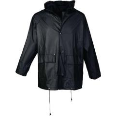 PU Regenschutzjacke Gr.L schwarz ASATEX