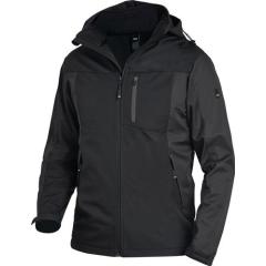 Softshelljacke JANNIK Gr.XXL anthrazit/schwarz