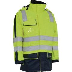 Multinorm-Warnschutzparka SECURETECH Gr.M gelb/marineblau ELKA RAINWEAR