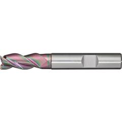 Schaftfräser DIN 6527L Typ W, Ø 12 mm VHM spezial 38/40 Grad HB Z.3 lang TECWERK