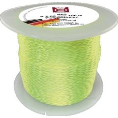 Pflastererschnur L.100m D.3mm 100kg PP gelb,fluoresz. | 6 Stück