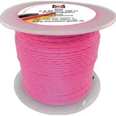 Pflastererschnur L.100m D.2mm 60kg PP pink,fluoresz. | 6 Stück
