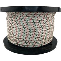 Anwerfseil Seilrad-D.4mm weiß KF grün/rot m.ME OVERMANN