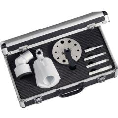 Fliesenbohrerset D.6,8,10 12mm m.Staubabsaugung u.Zentrierhilfe CARAT