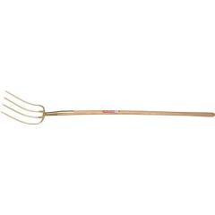 Dunggabel Erntekönig Zinken-L.310mm 4 Zinken süddeutsch geschmiedet,m.Stiel