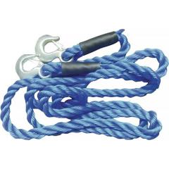 Auto-Abschleppseil 4000kg PP Schwerlasthaken/Haken L.400cm D.20mm HP AUTOZUBEHÖR